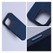 Plastové puzdro na Apple iPhone 13 Pro Woven Mag Cover modré