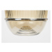 Závesné svietidlo v zlatej farbe so skleneným tienidlom ø 12 cm Robin - White Label