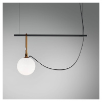 Závesná lampa Artemide nh S1 14 55 cm guľa Ø 14cm