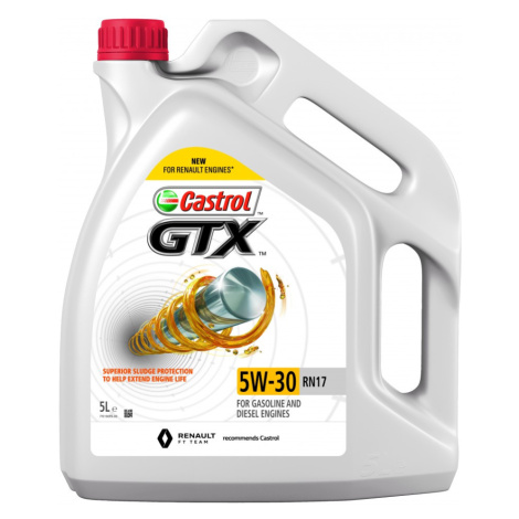 CASTROL Olej Castrol GTX RN17 5W-30 5L 15CC30