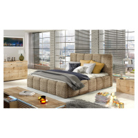 ELTAP POSTEL EDVIGE + DREVENY KARKAS + STANDARDNY ZDVIHAC + KONTAJNER 160X200, BERLIN 03, BEIGE,