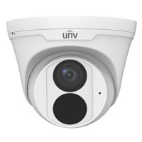 UNIVIEW IP kamera 3840x2160 (4K UHD), až 30 sn/s, H.265, obj. 2,8 mm (112,9°), PoE, Mic., IR 30m