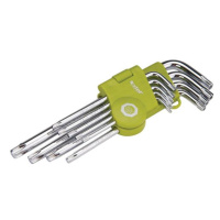 Sada L-kľúčov TORX EXTOL CRAFT 66011 9ks