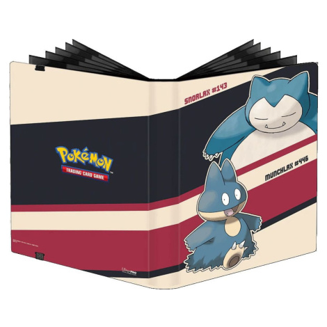 Pokémon Snorlax Munchlax PRO-Binder album na 360 kariet