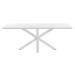 Biely jedálenský stôl Kave Home Arya, 160 x 100 cm