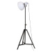 vidaXL Podlahová lampa 25 W biela 61x61x90/150 cm E27