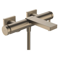 Vaňová batéria Hansgrohe Tecturis E bez sprchového setu 150 mm kartáčovaný bronz 73420140