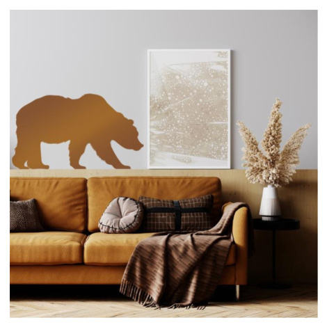 Dekoračná nálepka na stenu - medveď