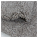 Kusový koberec Fluffy Shaggy 3500 beige kruh Rozmery koberca: 80x80 kruh