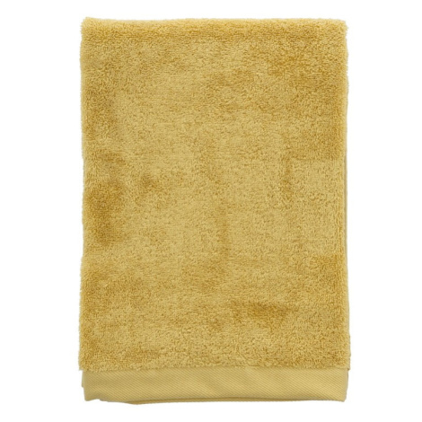 Žltá osuška z bio bavlny 70x140 cm Comfort - Södahl