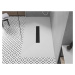 MEXEN/S - Toro obdĺžniková sprchová vanička SMC 200 x 80, biela, mriežka čierna 43108020-B