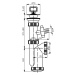Novaservis Novaservis, Sifon dřezový s pračkovým vývodem 50/40 plast, 442-PP