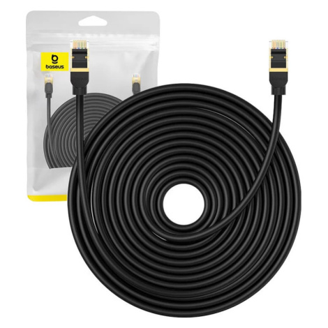 Kábel Baseus Network cable cat.8 Ethernet RJ45, 40Gbps, 20m (black)
