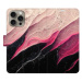 Flipové puzdro iSaprio - BlackPink Marble - iPhone 15 Pro Max