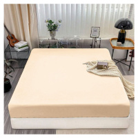 Homa jersey plachta BASIC beige 115 g Homa jersey plachta BASIC beige 115 g - 180x200 cm