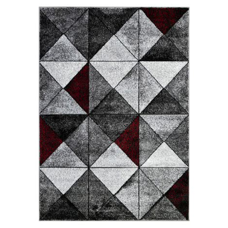 Kusový koberec Alora A1045 Red - 140x200 cm Ayyildiz koberce