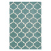 Modrý ručne tkaný vlnený koberec 120x170 cm Albany – Asiatic Carpets