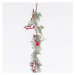 Eurolamp Vianočné dekorácie vetva s bobuľami a vtáčikmi, 153 cm, 1 ks