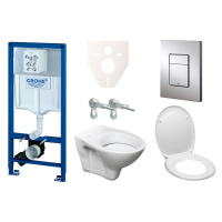 Cenovo zvýhodnený závesný WC set Grohe do ľahkých stien / predstenová montáž + WC S-Line S-line 
