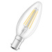 OSRAM Classic LED sviečka B15d 4W 2 700K filament