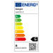 ECOLUX LED žiarovka Ecolux 3-pack, miniglobe, 6W, E14, 3000K, 450lm, biele prevedenie, 3ks