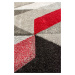 Kusový koberec Hand Carved Aurora Grey / Red Rozmery koberca: 200x290