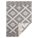 Kusový koberec Twin Supreme 103428 Malibu grey creme – na ven i na doma - 80x350 cm NORTHRUGS - 