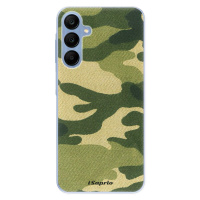 Odolné silikónové puzdro iSaprio - Green Camuflage 01 - Samsung Galaxy A25 5G
