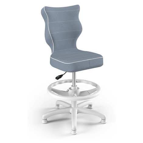 ET Kancelárska stolička Petit - modrá Rozmer: 119 - 142 cm