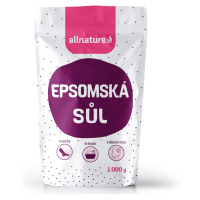 ALLNATURE Epsomská soľ 1000 g, poškodený obal