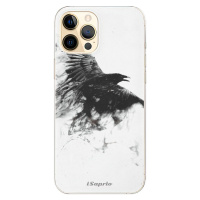 Odolné silikónové puzdro iSaprio - Dark Bird 01 - iPhone 12 Pro Max