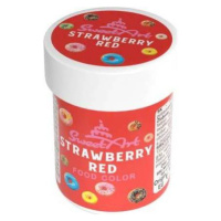 SweetArt gelová barva Strawberry Red (30 g) - dortis
