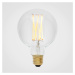 Teplá LED filamentová stmievateľná žiarovka E27, 6 W Elva - tala
