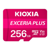 Kioxia Pamäťová karta Exceria Plus (M303), 256 GB, microSDXC, LMPL1M256GG2, UHS-I U3 (Class 10)