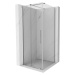 MEXEN/S - Velar Obdĺžnikový sprchovací kút 110 x 110, transparent, chróm 871-110-110-01-01