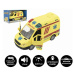 Auto ambulancia plast na zotrvačník na batérie so zvukom so svetlom