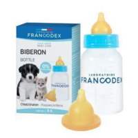 Francodex Fľaša na kŕmenie šteniat a mačiatok 120 ml