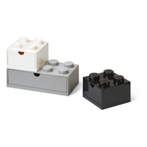 Plastové detské úložné boxy v súprave 3 ks Multi-Pack - LEGO®