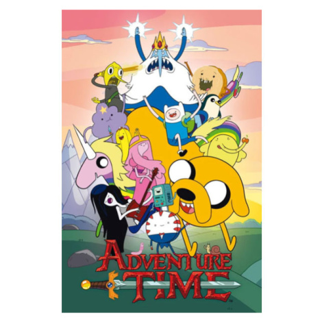 GBeye Adventure Time Group Poster 91,5 x 61 cm