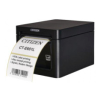 Citizen CT-E651L CTE651XNEBXL, 8 dots/mm (203 dpi), cutter, USB, black