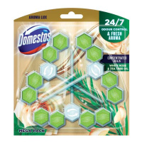 Domestos Lux White rose & Tea Tree Oil tuhý WC Blok 3x55g