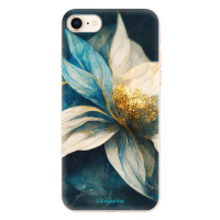Odolné silikónové puzdro iSaprio - Blue Petals - iPhone 8