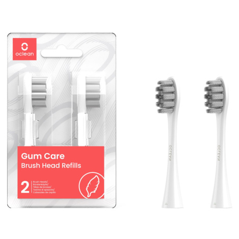 OCLEAN náhradné hlavice Gum Care Extra Soft, P1S12 W02 biele 2 ks