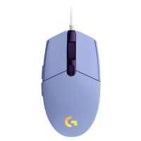 Logitech G102 herní myš fialová