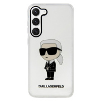 Plastové puzdro Karl Lagerfeld na Samsung Galaxy S23+ 5G S916 KLHCS23MHNIKTCT HC IML NFT Ikonik 