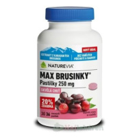 SWISS NATUREVIA MAX BRUSNICE 250 mg na močové cesty 36 pastiliek