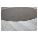 Kusový koberec Quick step béžový kruh - 80x80 (průměr) kruh cm Vopi koberce