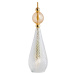 EBB & FLOW Smykke M gold crystal swirl gold-smoke