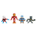 Figúrky zberateľské Avengers Marvel Figures 4-Pack Jada kovové 4 druhy výška 6 cm