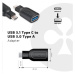 Club3D Redukcia USB 3.1 Type-C na USB 3.0 Typ A (M/Ž)